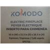 Image 2 : FOYER ÉLECTRIQUE AVEC MEUBLE KOMODO, 56" X 15.5" X 28.3", ESPRESSO
