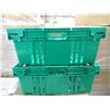 Image 2 : (G9)BAC EMPILABLE EN PLASTIQUE "FDA" 23.5" X 15.75" X 10.25"