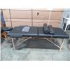 Image 1 : TABLE DE MASSAGE BEST MASSAGE COMPLETE AVEC ACCESSOIRES 78 X27"