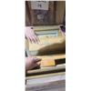 Image 10 : 2 CORK BORDS, SHOE SHELF, PICTURES AND FRAMES