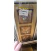 Image 11 : 2 CORK BORDS, SHOE SHELF, PICTURES AND FRAMES