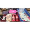 Image 1 : PLACE MATS AND SPEED-O-WEAVE CRAFTING SUPPLIES - BLUE TOTE NOT INCLUDED
