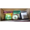 Image 8 : BOX OF BLANK DVD'S/CD'S