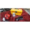 Image 1 : TOOL BOX AND MINI DISCO BALL, AIR PUMP
