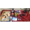 Image 1 : TWO MOTOROLA WALKIE TAKLIES AND USB DESK FAN, RADIO ANTENNA AND MORE