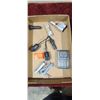 Image 8 : TWO MOTOROLA WALKIE TAKLIES AND USB DESK FAN, RADIO ANTENNA AND MORE