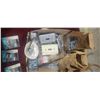 Image 2 : MISC ITEMS / BOX OF ELECTRICAL AND PARTS