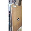 Image 2 : SHOWER DOORS/ WOOD COUNTER  TOP/ LIGHT FIXTURE FOR RV AND MISC