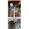Image 8 : RIGID 10" TABLE SAW ON WHEELS. TABLE: 48" EXTENTION