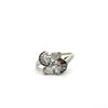 Image 1 : Ladies Diamond Toi Et Moi Ring 1- 0.81 Pear Shape ,1-0.73 Pear Shape , 12 - Baguette Shape Diamonds