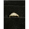 Image 1 : 2.45g Yellow Gold Ladies Ring Natural Diamonds 0.102 Ctw Estimate I2-3 GH Diamonds