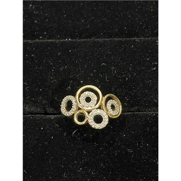 2.57g 10K Ladies Ring Natural Single Cut Melee Diamonds 0.06CTW Estimate