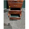 Image 7 : Stunning Solid Wood Jewelry Armoire 18L x14W x41H 8 drawers, mirror top and swing out sides