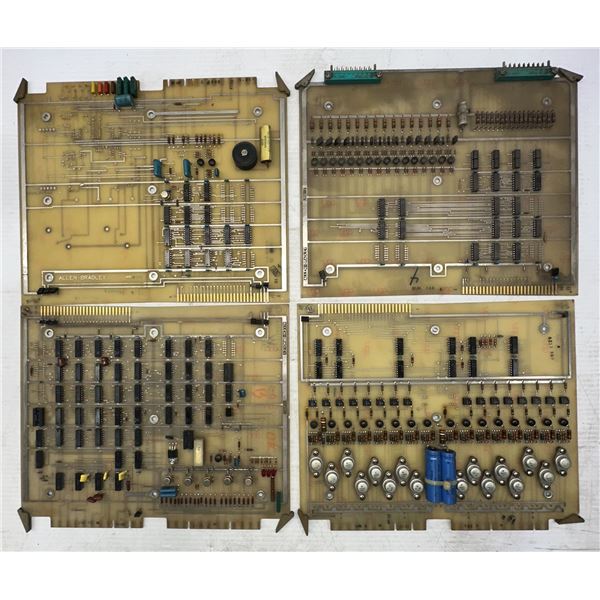 Lot of (4) Misc. Allen Bradley Circuit Boards