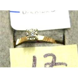 Size 6.5 Single Diamond Ring (27)