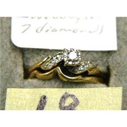 Wedding Set with 7 Diamonds (27)
