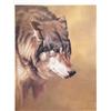Image 1 : Image Size  18" x 14.5"  "Wolf" by Alan M. Hunt 215/975 1987 (39)
