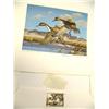 Image 3 : Lot of 3: 1988 Utah Duck Stamp print by Dave Chappele print #571 Gold Medallion edition; 1986 Utah M