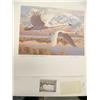 Image 4 : Lot of 3: 1988 Utah Duck Stamp print by Dave Chappele print #571 Gold Medallion edition; 1986 Utah M