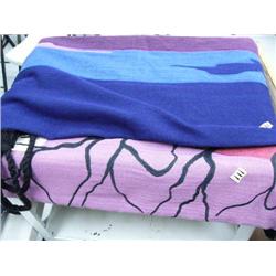 Lot of 3: assorted hand made wall hangings- one is hanging on the wall (25)