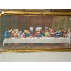 Print of the Last Supper frame is damaged (16)