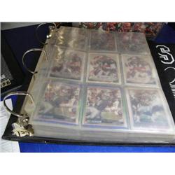 Binder with  huge collection of football cards (27)