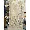 Image 2 : Nice collection of lace, aprons, table clothes, sugar sack, etc. (16)