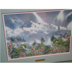 Artic Rose artist proof print by Cote Sutter double matted and framed (16)