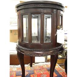 Beveled glass Dutch style tea cabinet (1000)