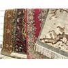Image 1 : Lot of 4 Oriental carpets- one is silk