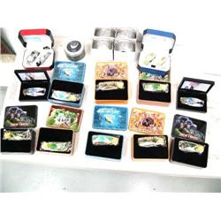 Lot of 10 Collector's Knives, New watches and Freshwater Pearls  (30)