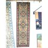 Image 1 : Turkish rug runner- 89"x25-1/2" (25)