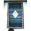Image 1 : Blue wool carpet- 52"x31" (25)