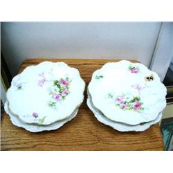 Lot of: 4 plates by Limoges (25)