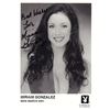 Miriam Gonzalez signed Playboy photo