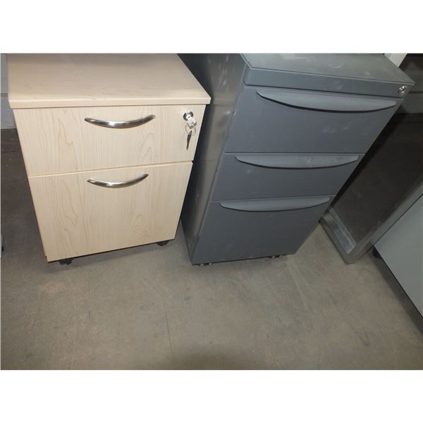 4 Small Office Cabinets