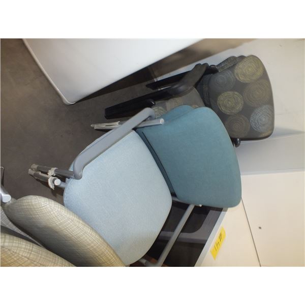 7 Assorted Stacking Chairs