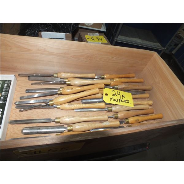 Box Of Marples Wood Chisels