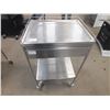 Image 1 : Stainless Steel Cart On Wheels