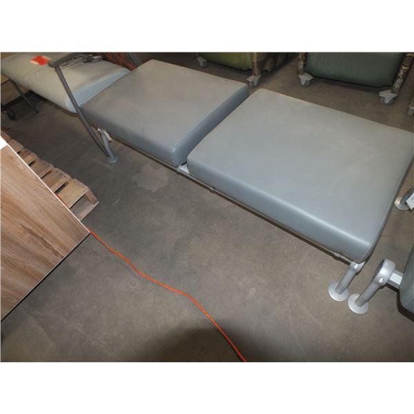 Grey Chair w/ Grey Bench