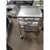Image 1 : Stainless Steel Cart On Wheels