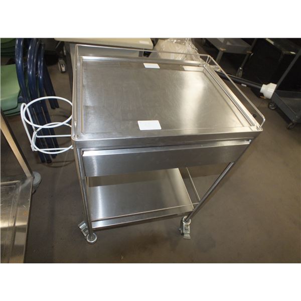 Stainless Steel Cart On Wheels