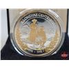 Image 2 : Klondike Goldrush Centennial 1898-1998 ~ Official Medallion (SEE PICS!)