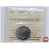 Image 4 : Canada Twenty Five Cent (2) - 2005P Saskatchewan; First Day (ICCS Cert #MS-65) - 2005P Alberta; Firs