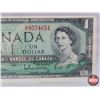 Image 3 : Canada $1 Bill 1967 : Beattie/Rasminsky #GP9574651 (BCS Cert: Extra Fine 40 Original) (See Pics for 