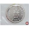 Image 4 : Beaver Bullion 1 Troy Ounce .999 Fine Silver Bar "The True North High and Free" (SEE PICS!)
