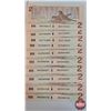 Image 3 : Canada $2 Bills 1986 (21) : Thiessen/Crow ~ Variety Serial #'s (See Pics for Varieties, Conditions, 