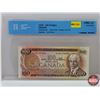 Image 1 : Canada $100 Bill 1975 : Crow/Bouey #AJD6174254 (CCCS Cert: UNC-60 Uncirculated) (See Pics for Variet