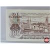 Image 5 : Canada $100 Bill 1975 : Crow/Bouey #AJD6174254 (CCCS Cert: UNC-60 Uncirculated) (See Pics for Variet