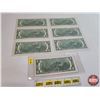 Image 4 : United States $2 Bills 1976 (7) : Variety Serial Numbers (See Pics for Varieties, Conditions, Serial